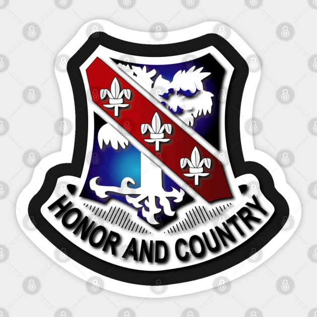 1st Battalion, 327 Infantry (Airmobile Infantry) without TEXT Sticker by twix123844